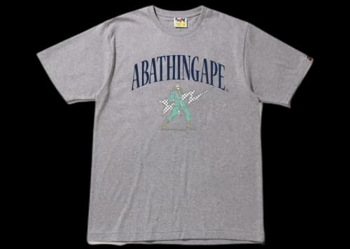 BAPE Archive Graphic #2 Tee Grey