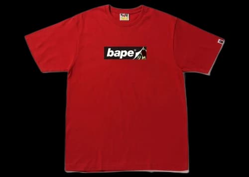 BAPE Archive Graphic #6 Tee Red