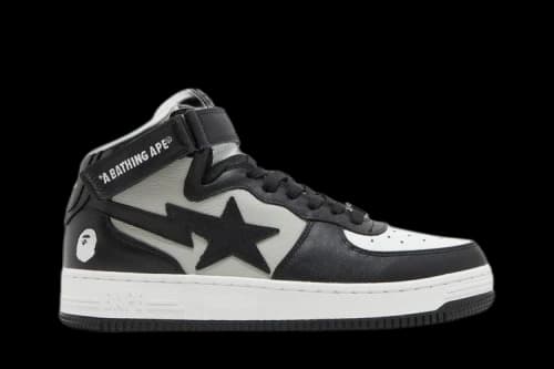 Bapesta Mid 'Black'