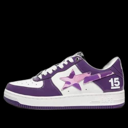 A Bathing Ape Bape Sta Taipei 15 Anniversary 'White Purple' (Women's)