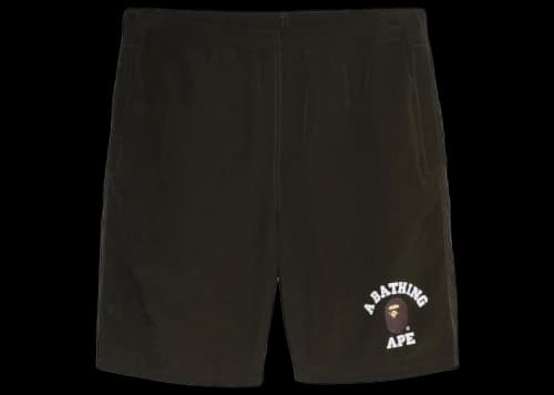 BAPE College Beach Online Exclusive Shorts Olive Drab
