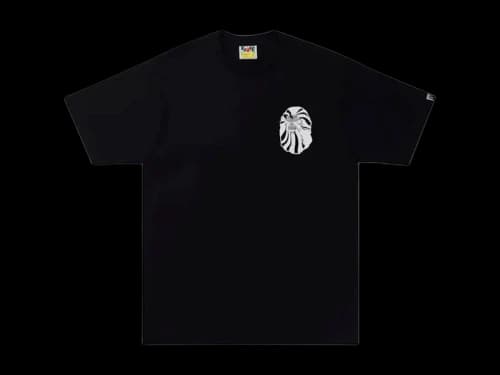 BAPE A Bathing Ape Ape Head I Tee Black