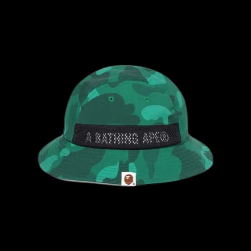 BAPE Color Camo Panel Hat 'Green'