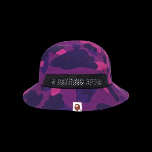 BAPE Color Camo Panel Hat 'Purple'