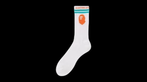 BAPE Ape Head Line Socks Socks Navy