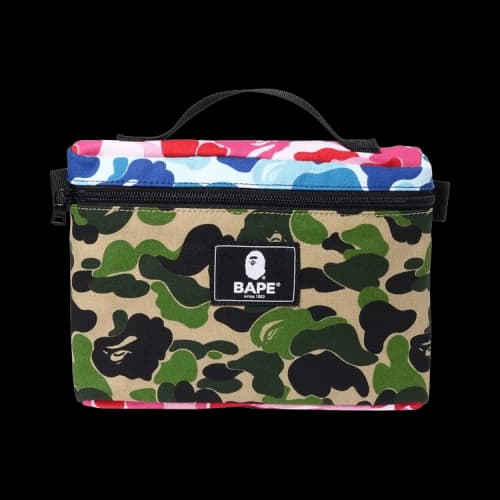 BAPE ABC Mix Camo Music Pouch 'Multicolor'