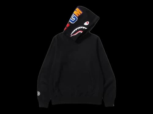 BAPE Shark Pullover Hoodie (SS22) Black