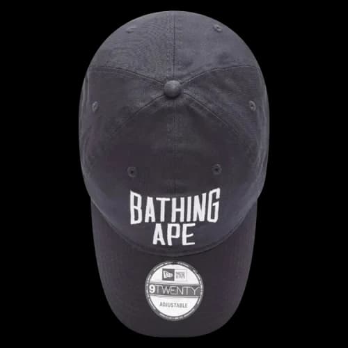 BAPE NYC Logo New Era 9TWENTY Cap 'Navy'