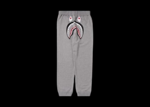 BAPE Shark Sweatpant Grey