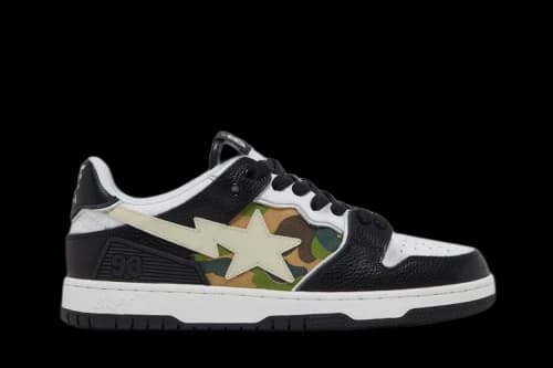BAPE Sk8 Sta 'Alternate Black Camo'