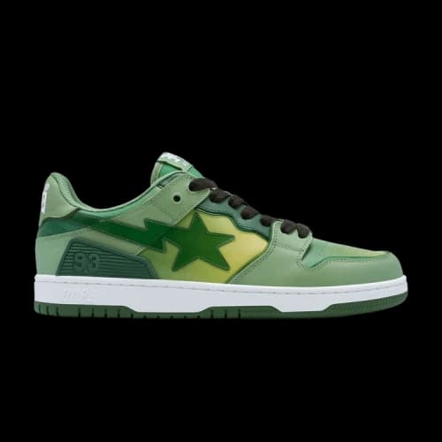 BAPE Sk8 Sta #5 'Green Gradient'