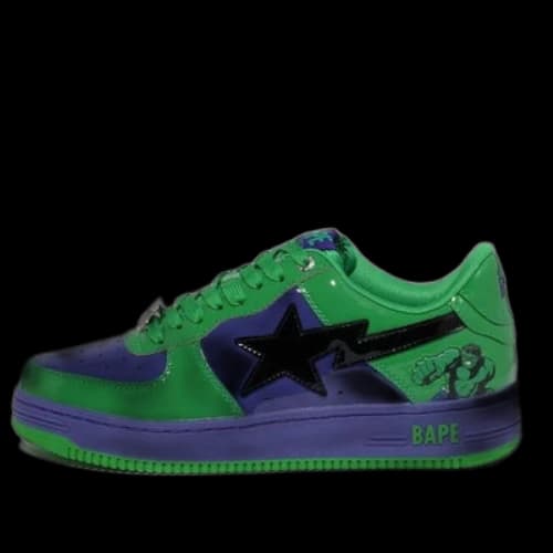 A Bathing Ape x Marvel Bape sta 'Hulk'