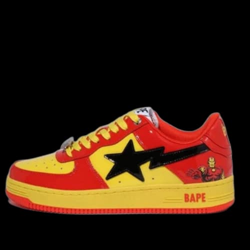 A BATHING APE x Marvel Bape Sta 'Red Yellow Black' (Women's)