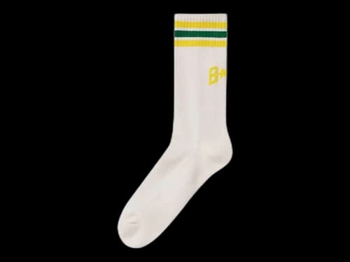 BAPE Sta Line Socks Yellow
