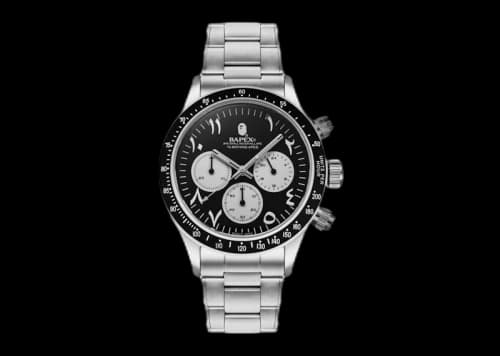 BAPE A Bathing Ape Classic Type 4 BAPEX Watch Black