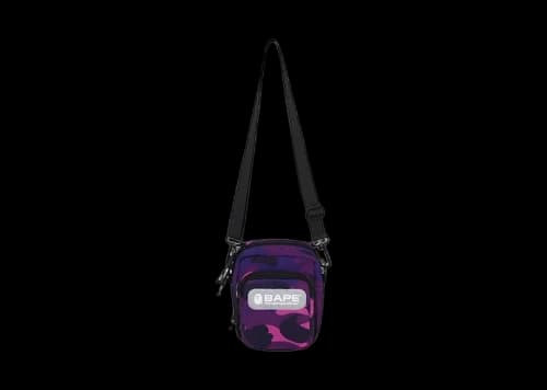 BAPE Color Camo Mini Shoulder Bag Purple