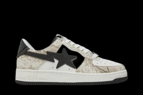 Bapesta 'Beige Snakeskin'