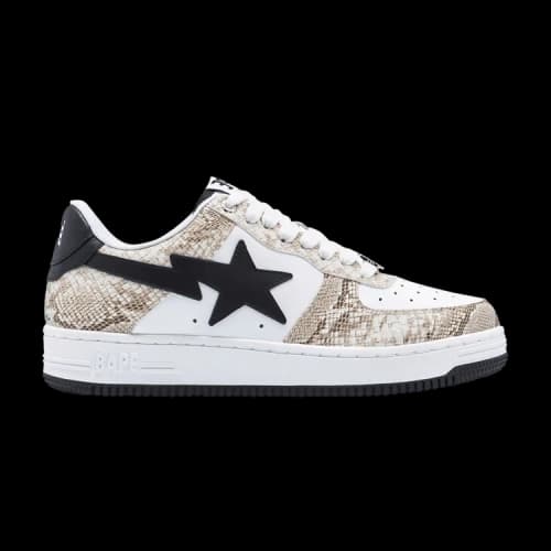 Bapesta 'Beige Snakeskin' (Women's)