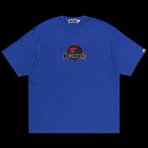 BAPE Ape Head Relaxed Fit Tee 'Blue'