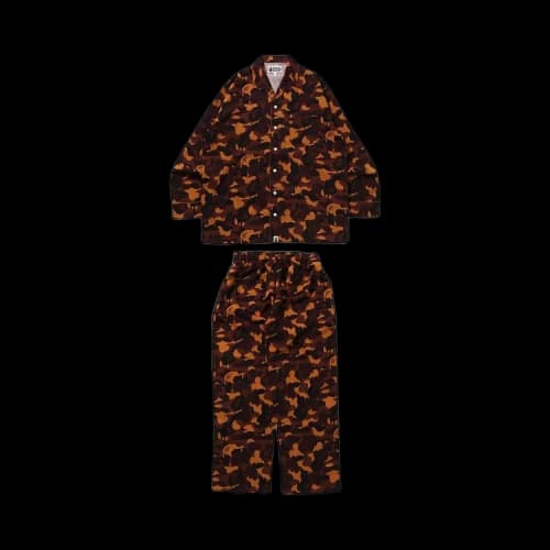 BAPE Valentine Chocolate Camo Pajamas 'Brown'