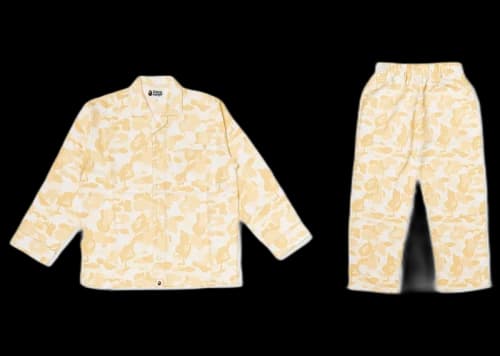 BAPE Valentine Chocolate Camo Pajamas Brown