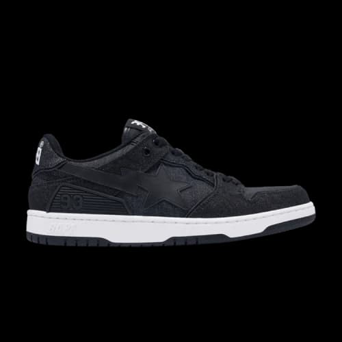 BAPE Sk8 Sta 'Black Denim'