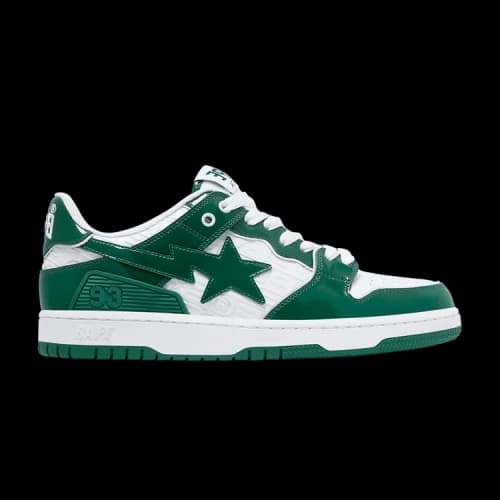 BAPE Sk8 Sta #5 'Luxury Sport Monogram - Green' (Women's)