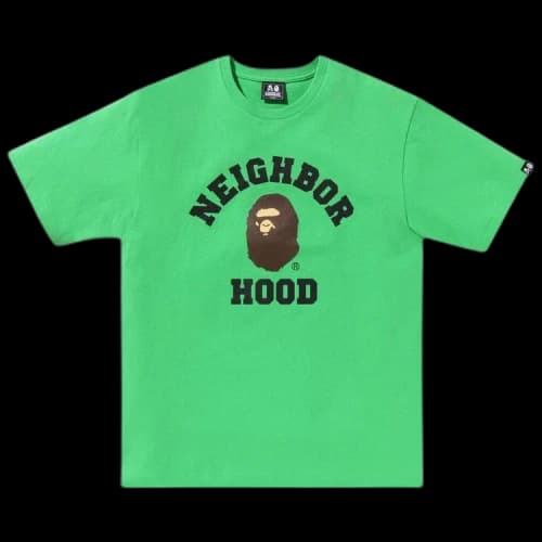 BAPE x Neighborhood Tee 'Green'