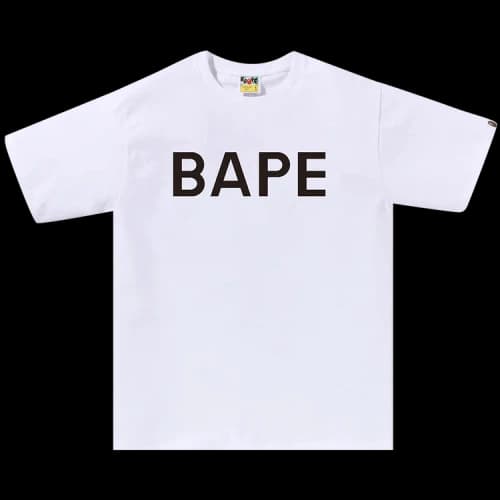 BAPE Logo Tee 'White'