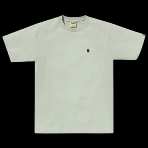 BAPE Ape Head One Point Tee 'Green'