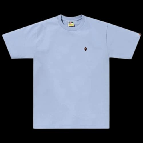 BAPE Ape Head One Point Tee 'Sax'