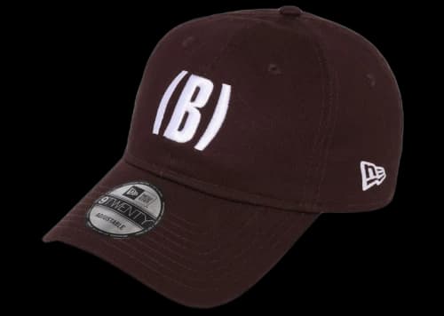 BAPE B One Point New Era 9Twenty Cap Brown