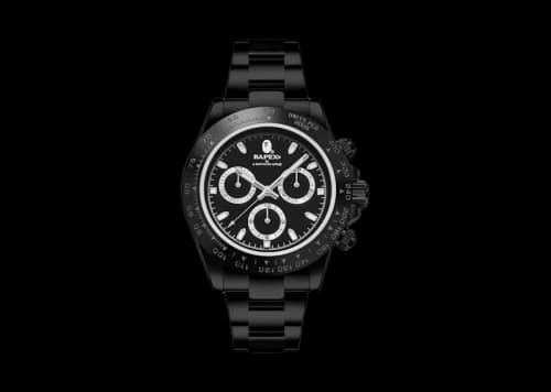 BAPE Type 4 BAPEX #1 Watch Black