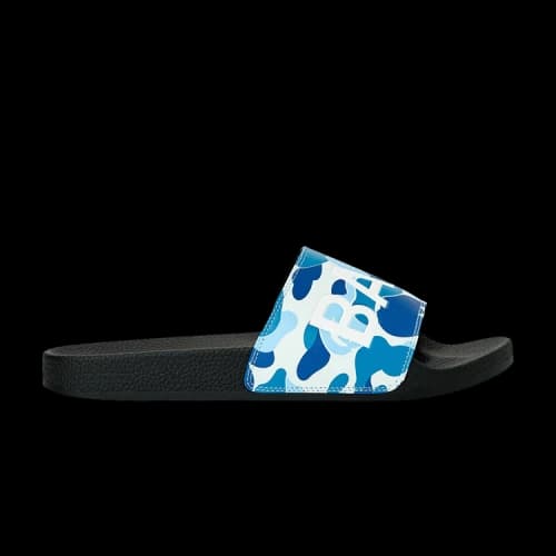 BAPE ABC Camo Slide 'Blue Text'