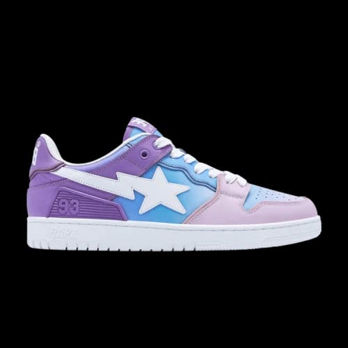 BAPE Sk8 Sta #1 M1 'Purple Gradient'