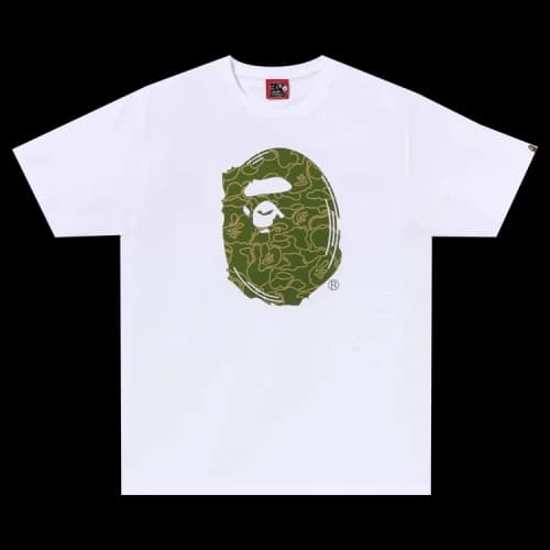 BAPE 30th Anniversary Tee #1 'White/Green'