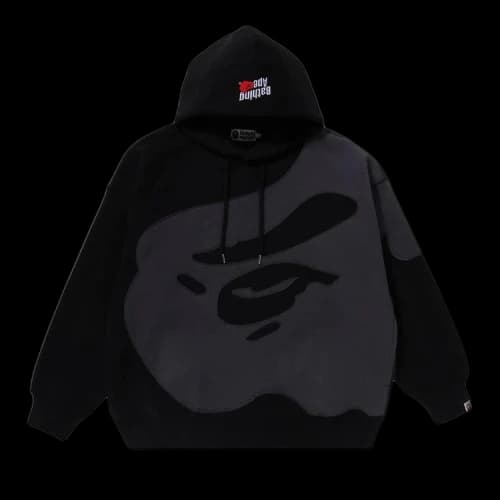 BAPE Head Patch Pullover Hoodie 'Black'