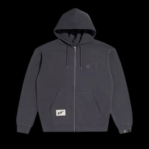 BAPE x Highsnobiety Full Zip Hoodie 'Charcoal'