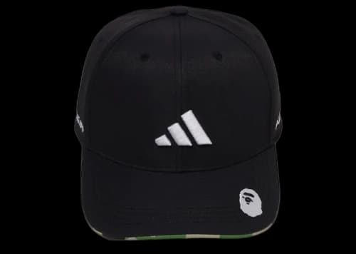 BAPE x adidas Golf Cap Black