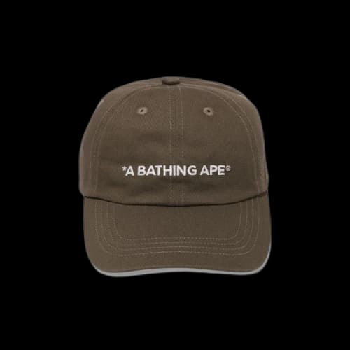 BAPE A Bathing Ape 6 Panel Cap 'Olive Drab'