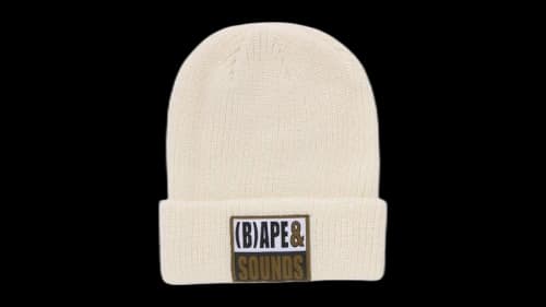 BAPE (B)Ape Sounds Knit Cap Black