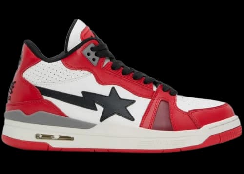BAPE A Bathing Ape Clutch Sta #1 Red
