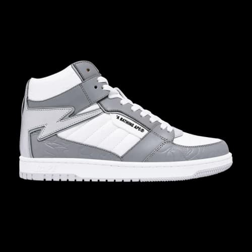 Bapesta 88 Mid #1 'White Grey'