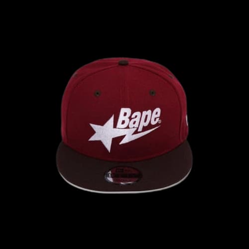 BAPE Bapesta New Era 9FIFTY Cap 'Red'