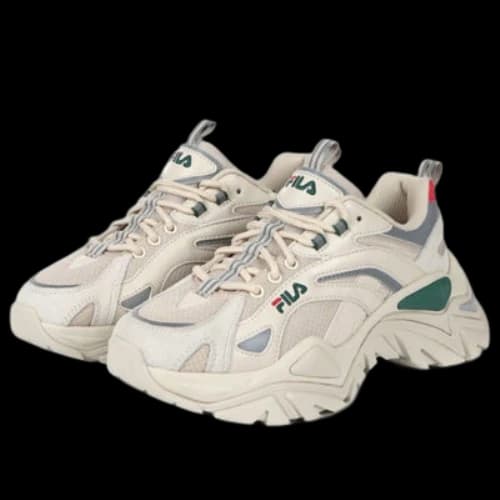 FILA Interation Light Shoes 'Beige Green Red'