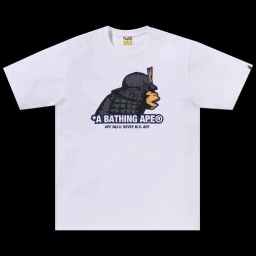 BAPE Samurai Tee 'White'