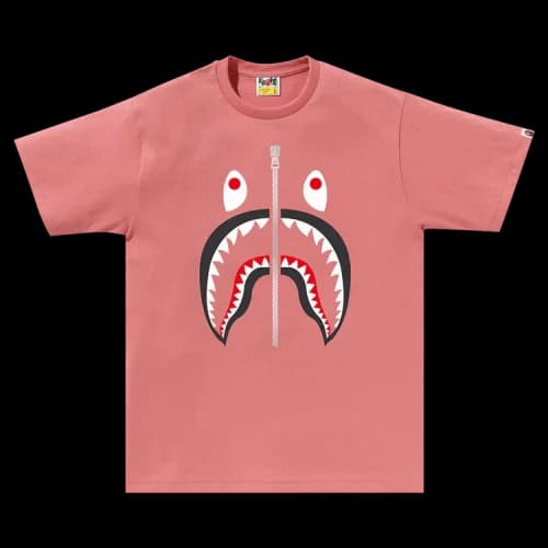 BAPE Shark Tee 'Pink'