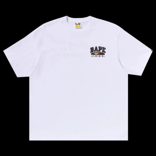 BAPE Hand Draw Relaxed Fit Tee 'White'