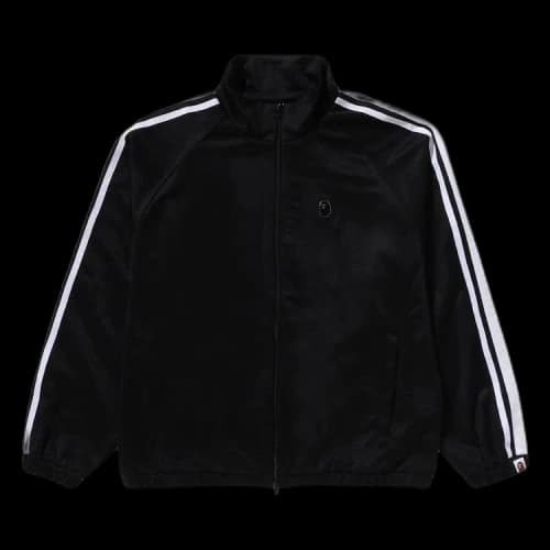 BAPE Fans Scarf Track Jacket 'Black'