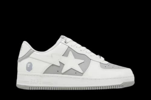 Bapesta #6 'Patent Leather Pack - Grey'